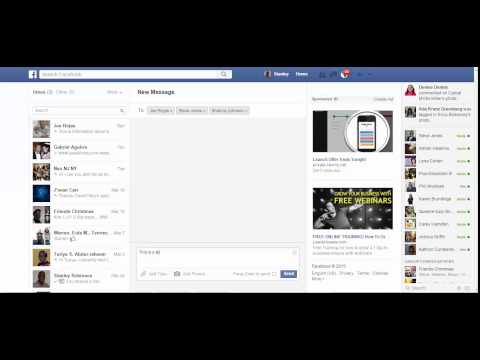 Facebook & LinkedIn - Messaging Multiple People 3/23/2015