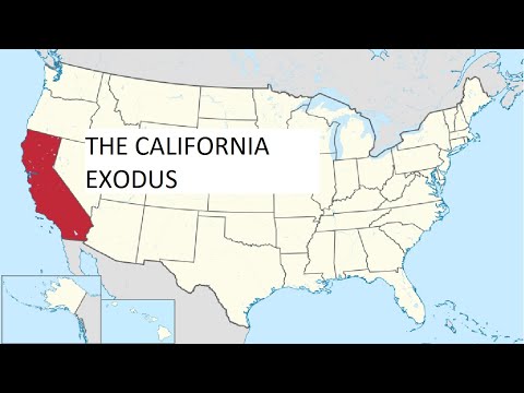 US families are relocating - The California Exodus movie (2022) CNCB