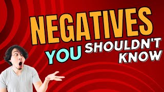 😮Negative You Should Not Use or Know.🏆