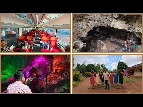 Vistadome Train Ride 🚂🚂 || Vizag to Araku Valley 🌄 || Borra Caves, Katiki Falls & Tribal Museum Tour