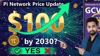 Pi Coin $100 by 2030? 🚀 Pi Network Shocking Update | GCV, KYC & Pi DEX Explained