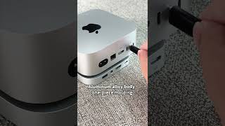 Expand Extra Storage for your MacminiM4 - PULWTOP DOCK build with SSD Enclosure , SD/TF; HDMI 4K