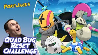 Quad Bug Hunt Challenge - Strong Spawn Resets - Larvesta, Shuckle, Accelgor and Escavalier