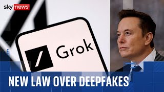 Law banning sexual deepfake images to come into force as Elon Musk AI row continues