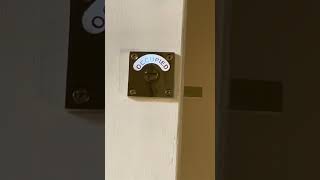 D 100 LED Occupied & Vacant Bathroom Privacy Indicator Lock #led #bathroom #bathroomdecor #doors
