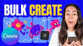 Bulk Create Content with images in Canva