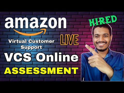 LEARN - How to Crack Amazon VCS Assessment Test | New Pattern | 2024