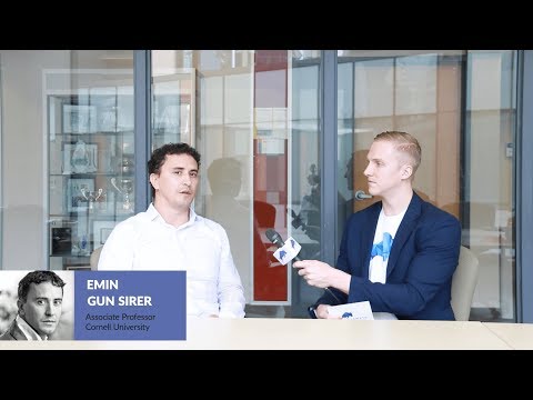 Emin Gün Sirer on the State of Cryptocurrency, Securities Tokens, and more at EDCon 2018