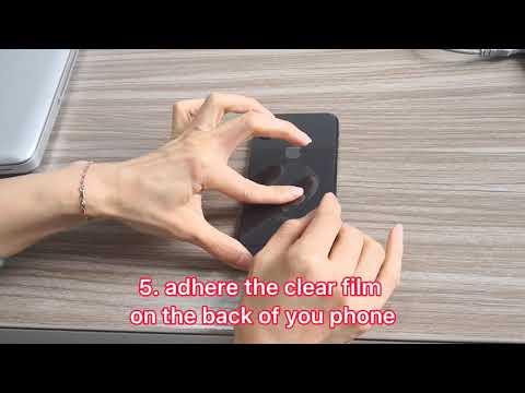 eSamcore Ceramic Wireless Charger Compatible Ring Holder Installation