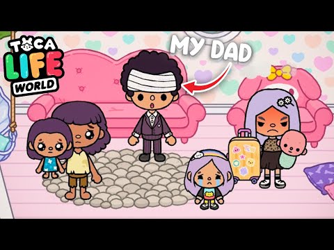 My Dad Loves a Poor Family ❤️😢 Sad Story | Toca Boca story | Toca Life World