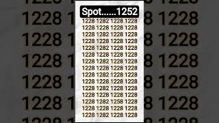 Can' You Identify the Hidden out the pin 1252 #brainchallenge #brainathon #neurochallenge