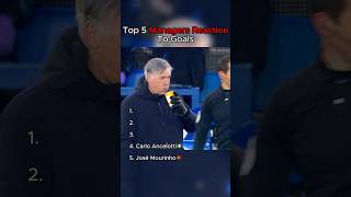 Top 5 Managers Reaction To Goals