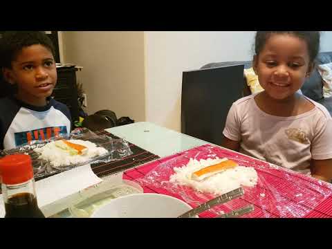 Making Sushi for kids