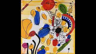 Joyful Chaos, a dopamine painting