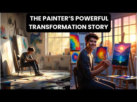 Motivational Story of a Lazy Artist 🎨 | Life-Changing Lesson in Simple English