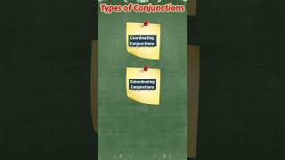 Types of Conjunctions in English Grammar