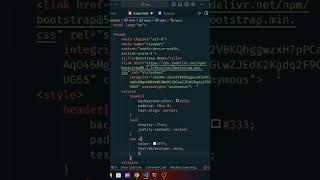 Css Tutorial: Creating a Navbar from Scratch #shorts #youtubeshorts #css #trending #css3