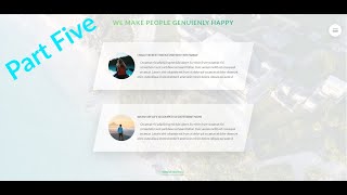 How to make website using HTML CSS. website design tutorial 2021. Part 5