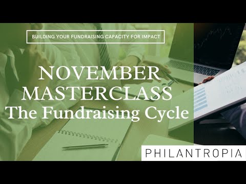 Masterclass on Proposal Writing: The Fundraising Cycle