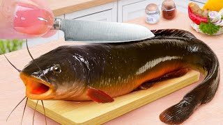 Recipe for Seafood Lover 💖 Best To Make Miniature Catfish Fried Cheetos Recipe 🐳 Tina Mini Cooking