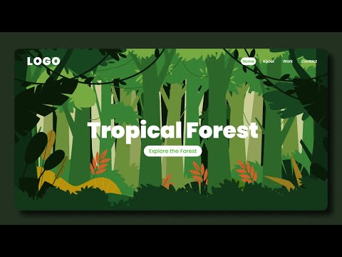 Parallax Scrolling Website | How to Make Website using Html CSS & Javascript
