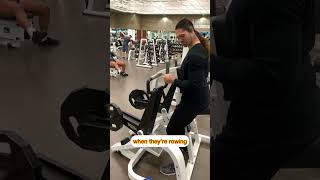 Proper technique when Rowing