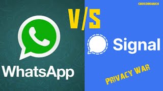WhatsApp Vs Signal : Fight For User's Privacy | Rise of Signal App | Why Signal App becoming popular