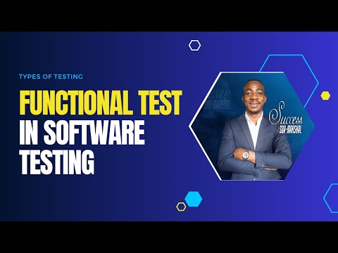Functional Tests In Software Testing