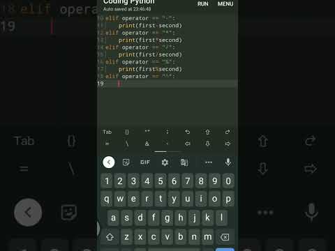 #minicalculator #usingpython #python #coding👨‍💻