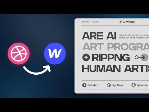Build this awesome ANIMATED hero in WEBFLOW