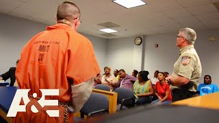 Court Cam: Suspect Defends Innocence to Victim’s Family | A&E