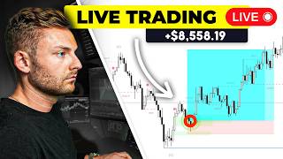 Live Day Trading Making $8,558 (I HAD A GREAT SESSION)
