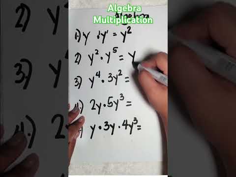 Algebra Multiplication Tutorial #fypシ゚  #maths #matheducation #mathstricks #mathlearning #learning