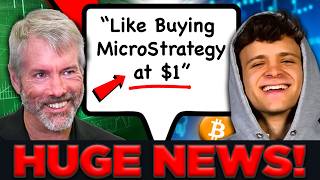 “Like Buying MicroStrategy at $1” | Michael Saylor and Jack Mallers Bitcoin War Has Begun