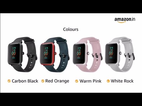 Huami Amazfit Bip S Smart Watch with Built -in GPS, Long Battery | link in description.