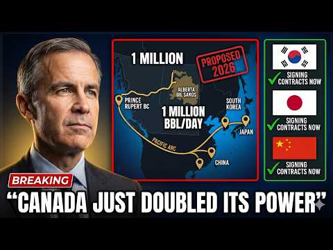 JUST IN: Canada STEALS the Asian Energy Market — Trump PANICS As Oil Hits $126!