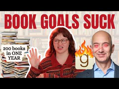 Are book goals ruining reading? De-influencing you