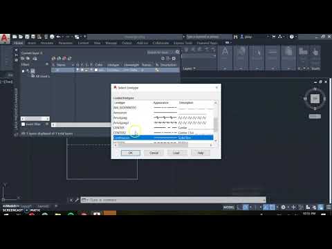 Changing Linetypes