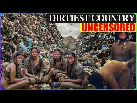 15 DIRTIEST Countries in the World in 2025, India Ranks 3rd - Women Defecating Openly on the Streets