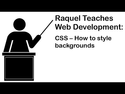 CSS - How to style backgrounds