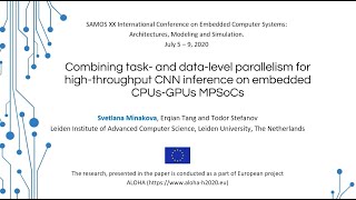[ALOHA] Combining task- and data-level parallelism for high-throughput CNN inference on embedded...