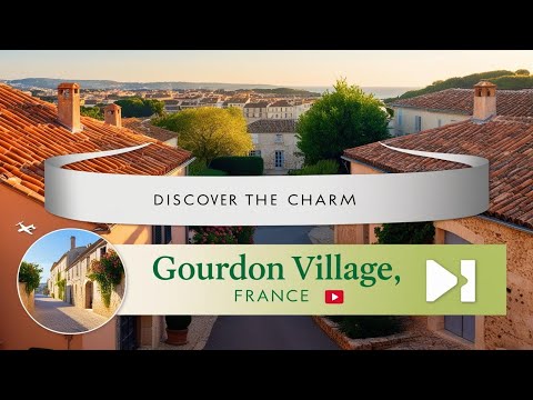 🌄 Discover the Charm of Gourdon Village, France 🌿