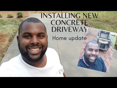 House Update| New Concrete Driveway