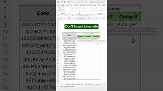 How to use Regex Extract to extract data in Excel! #excel #regex #dataextraction