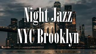 Playlist🎧 No Lyrics | Urban Night Jazz for Deep Focus & Reflection | Warm Piano Trio