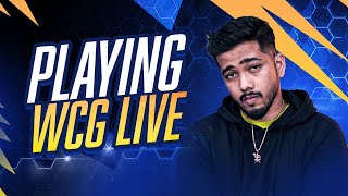 Playing WCG National Showdown India 2025 LAN | #Scout