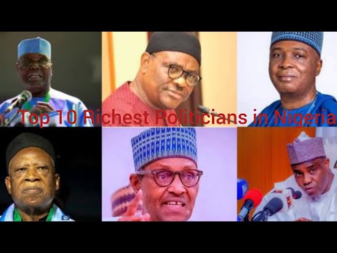 Top 10 Richest Politicians in Nigeria  #trending #tinubu #peterobi #atiku #nigeria #2023elections