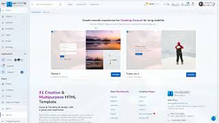 Supportive pages login flow | Get WinDOORS  | Responsive Multipurpose with Multi Device Support