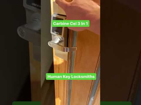 Another Digital Lock Installation. Carbine Cel 3 in 1 #lock #digitallock