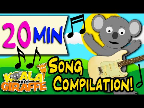 Garbaggio + More Kids Songs! | Koala & Giraffe Compilation Vol. 1
